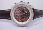 Breitling Bentley B06 Chronograph NEW Leather Strap Chocolate Version
